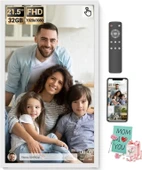 BSIMB Dokunmatik Ekranlı Dijital Resim Çerçevesi - 1920x1080 FHD thumbnail 1