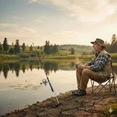 Olta Kamış Ayağı - Paslanmaz Çelik - Fishack - Galvaniz Kaplamalı - 5'li thumbnail 2