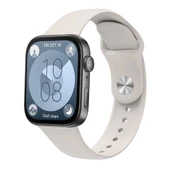 Huawei Watch Fit 3 İle Uyumlu PureLux Tam Uyumlu Yumuşak Soft Silikon Kordon Starlight - 1