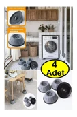 Çamaşır Makinesi Titreşim Önleyici Mobilya Yükseltici Kaydırmaz Vantuzlu Stoper Set 4 Adet - 9