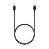 Siyah Type-c To Type-c 1 Metre Hızlı Şarj ve Data Kablosu - 1