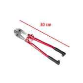 Kollu Çeneli Kupplon Demir Kesme Makası 12'' Çubuk İnşaat Teli Metal Kesim Makası Vanadyum Çelik thumbnail 3