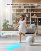 Blurams 360° 2K İç Mekan Güvenlik Kamerası thumbnail 11