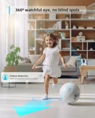 Blurams 360° 2K İç Mekan Güvenlik Kamerası - 2
