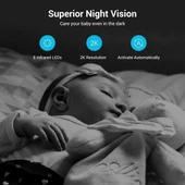 Blurams 360° 2K İç Mekan Güvenlik Kamerası thumbnail 5