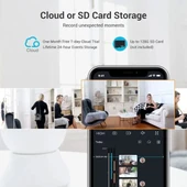 Blurams 360° 2K İç Mekan Güvenlik Kamerası thumbnail 6