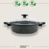 Thermoad Karnıyarık 26Cm Love Tencere -Gri - 1