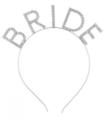 Bekarlığa Veda Mega Boy Kristal Taşlı Gümüş Bride Taç Gelin Tacı 20x21 Cm thumbnail 2