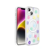 Zipax Apple iPhone 15 Kılıf Soft Silikon Mgsafe Özellikli Kapak Zr-Folk thumbnail 3