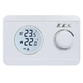 Eca Poly Pure 100W Dijital Pilli On-Off Kablosuz Oda Termostatı thumbnail 4