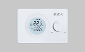 Eca Poly Pure 100W Dijital Pilli On-Off Kablosuz Oda Termostatı thumbnail 3
