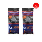 Süper Astor  Nostaljik 5 Adet Çift Bıçaklı  Tek Kullanımlık Tıraş Bıçağı 2 Paket - 1
