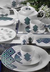 Kütahya Porselen Zeugma 35 Parça 10060 Dekor Kahvaltı Takımı - 1