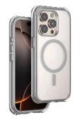Apple iPhone 15 Pro Max Hulk Magsafe Kapak - Titan Gri thumbnail 1
