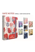 Gıpta Safe Notes Noktalı Defter Sert Kapak Spiralli 17x24 120 Yaprak - 1