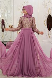 Pınar Şems - Ecrin Abiye - Lila - 1