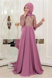 Pınar Şems - Ecrin Abiye - Lila - 2
