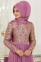 Pınar Şems - Ecrin Abiye - Lila - 4