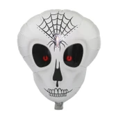 Örümcek Ağ Desenli İskelet Folyo Balon - 1