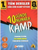 Artıbir 8.Sınıf Tüm Dersler 1.Dönem 10 Günde 10 Numara Kamp - 1
