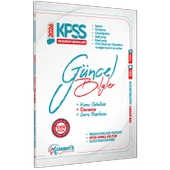 2026 Eylül KPSS Genel Kültür/Kurum Sınavları Güncel Bilgiler Konu Anlatım-Deneme-Soru Bankası - 1