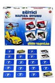 Laço Puzzle Lc023 Eğitici Hafıza Oyunu Sevimli Taşıtlar - 1