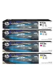HP 973X 4'lü Takım C/m/y/bk Hp Pagewide Pro 452DW / 477DW Mfp Kartuş - 1