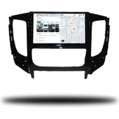 Medya Magic Mitsubishi L200 Fullback 2015-2022 Arası Dijital Klima 4-64 GB Multimedya Navigasyon thumbnail 2