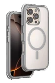 Apple iPhone 16 Pro Max Hulk Magsafe Kapak - Titan Gri thumbnail 1