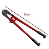 (30'') Kollu Çeneli Kupplon Demir Kesme Makası Çubuk İnşaat Demiri Teli Metal Kesim Makası CR-V thumbnail 2