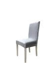 Madame Clean Home Kadife Likralı Sandalye Kılıfı 6'lı Set Gri - 1