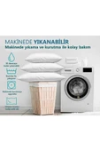 Madame Clean Home 5 Adet Antialerjik 50x70 Boncuk Slikon Yastık 1000 Gr/ thumbnail 5