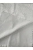 Selçuklu Tekstil Süngerli Koltuk Çekyat Örtüsü Kendinden Desenli Parlak Krem - 4
