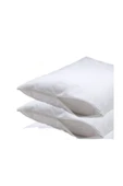 Madame Clean Home 50x70 %100 Pamuklu Yastık Içi Koruyucu Kılıf Fermuarlı Beyaz 2 Adet - 1