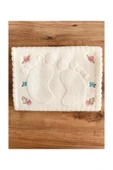 Madame Clean Home 2 Tane Nakışlı Ayak Havlusu %100 Pamuk Ölçü:50x70 - 2