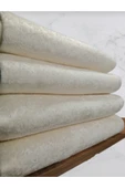 Madame Clean Home Açık Krem Osmanlı Desen Süngerli Koltuk Çekyat Örtüsü - 2