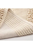 Madame Clean Home Cotton Special %100 Pamuk 2'li Oval Osmanlı Desen Pamuklu Klozet Takımı Cappucino - 4