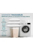 DOĞANTEKS Microfiber Antialerjik Yastık Silikonlu Pamuklu 50x70 5 Adet - 3