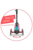 Chillafish Scotti 3 Tekerlekli Scooter - Kırmızı - 7