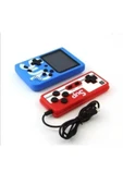 TEKNOLOJIADASI sup mavi sup atari oyun konsolu 2 oyunculu mini el atarisi 400 oyunlu - 4