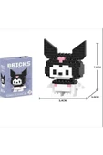 tinyshop kids store Bricks Sanrio Kuromi 3d Yapboz Puzzle Yapı Oyuncakları - 2