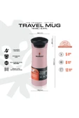MADMUGS Travel Mug Termos Bardak 0.47 lt Rose Quartz - 1