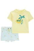 Carter's Erkek Bebek Güneş Koruyucu Mayo Set - 1