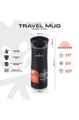 MADMUGS Travel Mug Termos Bardak 0.47 lt Black - 1