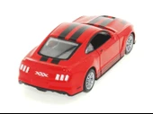Die Cast Çek Bırak Metal Kırmızı Spor Araba - 4