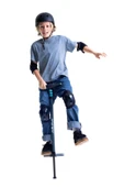 Chillafish Poogi Pogo Stick Zıplama Çubuğu Mavi (Çocuk) - 1