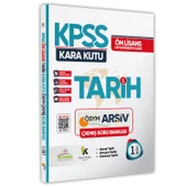 KPSS Önlisans-Ortaöğretim Tarih Kara Kutu 1. Cilt Çıkmış Soru Bankası Konu Özetli Dijital Çözümlü - 1