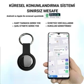 Coofbe Yeni Nesil Tüm Telefonlara Uyumlu İos ve Andoid İle Uyumlu Akıllı Takip Cihazı Tag Takip Gps - 9