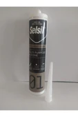 Selsil Genel Amaçlı Silikon Su Geçirmez Cam Doğrama Metal Fayans Için Şeffaf 280gr thumbnail 4