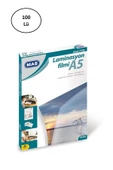Mas 7705 A5 125 Micron 100 Adet Laminasyon Filmi - 1